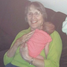 Her first great granddaughter