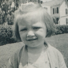 Marj at Age 3 - 1948