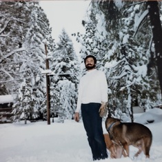 Dad, in Nevada City, CA, 1986 or so