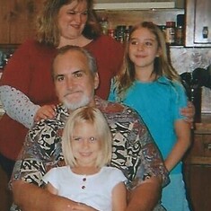 Dad and his girls