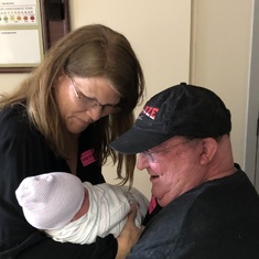 Mark, Denise & Newborn baby Hudson (2018)