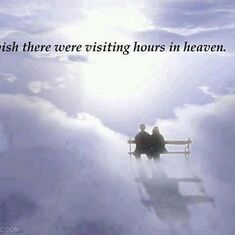 Visiting hours in heaven