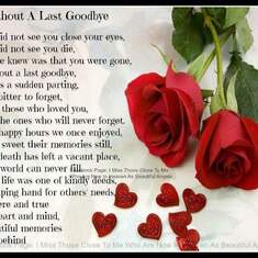 Without a Last Goodbye
