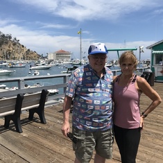 June 15, 2018 - Just a picture of our day on the Island.  Dad & I.