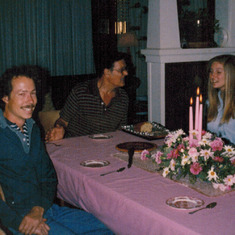Mark, Arlene's dad and Cindy - Mansfield St.
