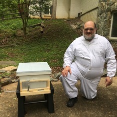 For Mark ... we took up beekeeping this year. You have inspired me to explore things that I would otherwise not.