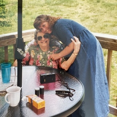 Carolyn and her grand-mother