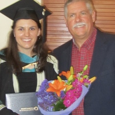 Jennie's Graduation from her MA program (2011)