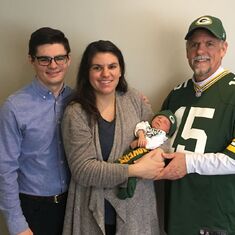 Dad, Robert, Jennie and Zane (December 2016)