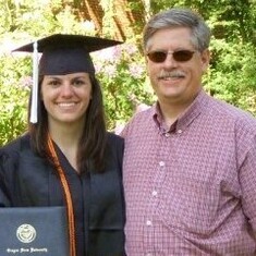 Jennie's undergrad graduation (2008)