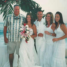 My Dad, Mom, Megan, my wife Amber & I