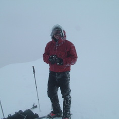 Mark on Mount Sherman, Feb 13 2005