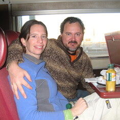 on the Ski Train, Feb 18 2007