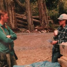 Mark and Jeff, Orcas Island 1993