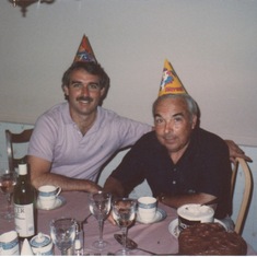 Dad with his dad....7-1986