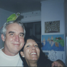 Chico our bird loves Mark!