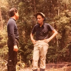 Mark Up River in Malaysia (1973)
