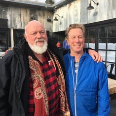 Mark and Michael in Tahoe December 2018