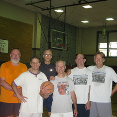 CCDS Basketball Reunion with Bunis, Barach, Henry, Kerman, Garvey