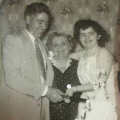 DAD & MOM'S WEDDING DAY 1952