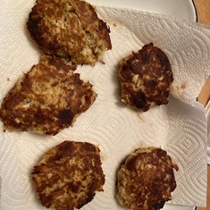Crab cakes ,Phillips crab meat from Maryland 