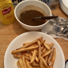 Fries and gravy Maryland style