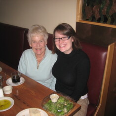 Marolyn with Audri, a granddaughter of Bob Tarrant's.