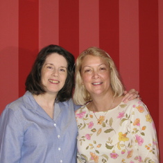 Vita and Marsha at Janet and Paul Bennett's Easter Dinner in 2008.