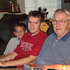 Bumpa and grandsons [2009]
