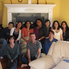 De Anza  College Learning In Community Program Retreat at Anu Khanna's home