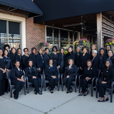 Members of the Queen City Chapter (Cincinnati, OH) of The Links, Incorporated
