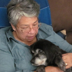 Mom & Ivy in Austin, 2008