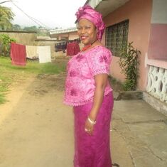 Her daughter matina Agbor-tambe nee Eyong -Efobi
