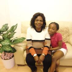Her daughter margrate Besong nee Eyong-efobi and ma martha's great- granddaughter bessem
