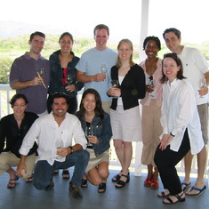 Haas Student Ambassadors wine tasting