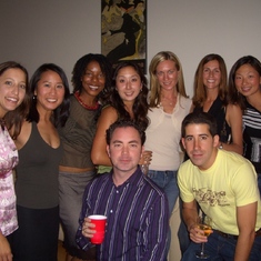 Bachelorette party, Aug. 2005