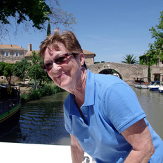 Boating on the Canal du Midi, France