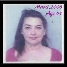 Marti age 41, last picture 2008, still beautiful.