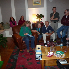 MCHGA Christmas 2010 with L-R: ?, Ginny, Debbie, Weegie, Martin, Phil, Dan, Sydney and Steve.