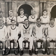 Oxford Boxing team 1959. Martin : back row, first on the left side.  Kris Kristofferson : back row, third from right. Martin beat Kris in a bout and broke his nose.