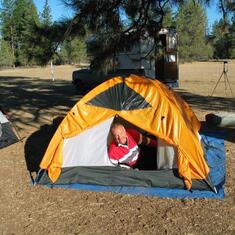 Camping at Hat Creek
