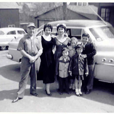Gaspare, Angie & The Cousins, 1954