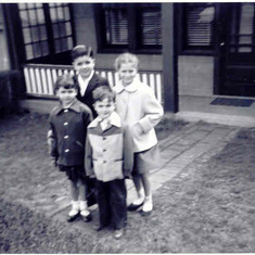 The Cousins, Benny, Sandra, Trish & Marty, 1954
