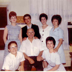 Gaspare Zalfini & Grandchildren, 1963