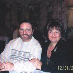Sandra & Marty New Years Eve; 12-31-2003