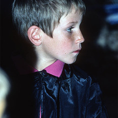 Martin at a party February 1988