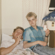 Me and Coppo Cornwall circa 1985/6