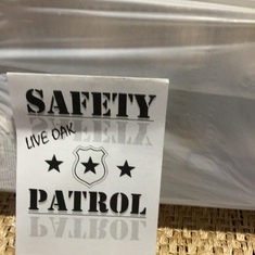 Safety patrol badge