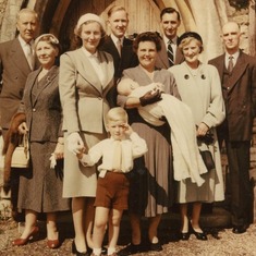 Christening - August 1956