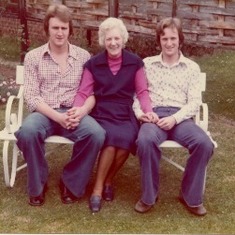 With Grandma - 1976